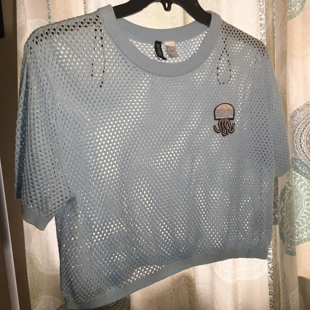 Mesh crop top from H&M